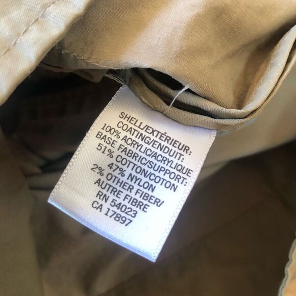 Banana Republic Trench Coat Taupe XS - Picture 6 of 8